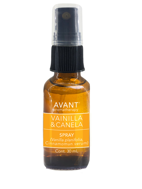Spray/Brisa VAINILLA & CANELA Sinergia con Aceite esencial