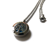 Aromajoyeria Metal (Difusor collar) Modelo "Árbol de la vida"
