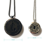 Aromajoyeria Metal (Difusor collar) Modelo "Árbol de la vida"