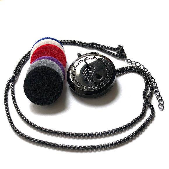 Aromajoyeria Metal (Difusor collar) Modelo 