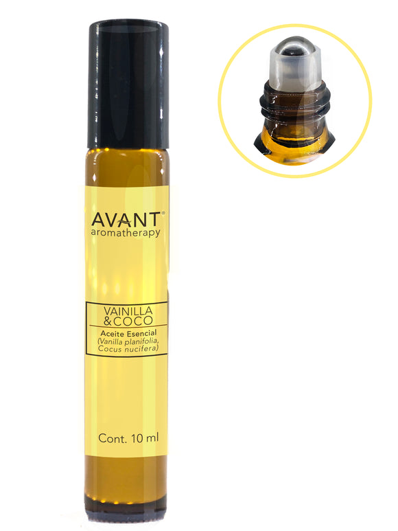 Rollon VAINILLA & COCO Sinergia con Aceites esenciales relajante